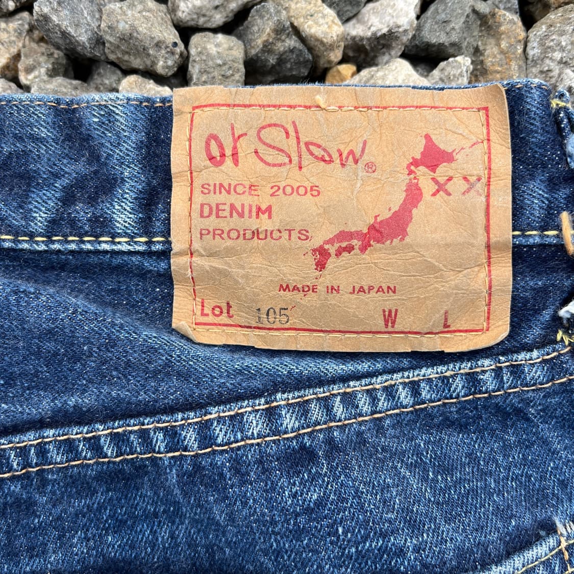오어슬로우(orSlow)의 105 스탠다드 셀비지 데님(실측확인) 상품이미지5