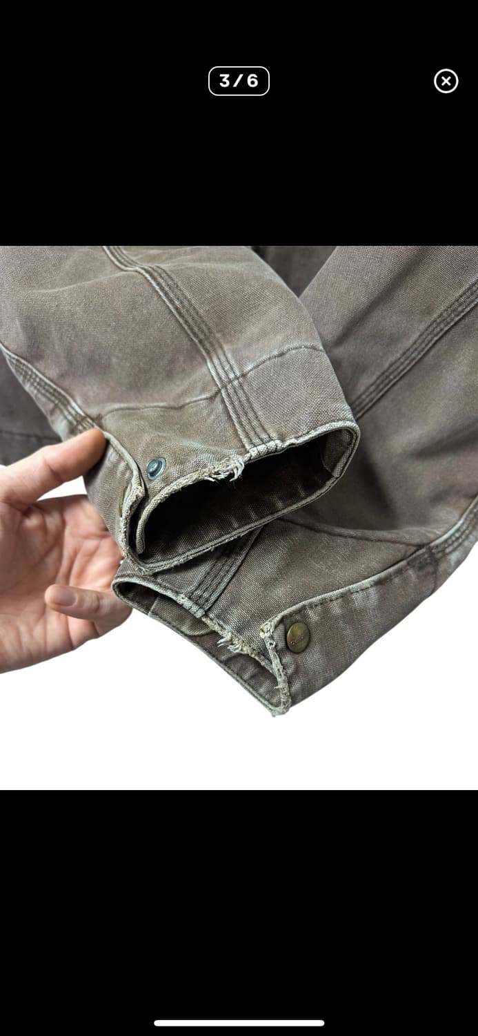 빈티지 USA 칼하트 j97 CHT 체스트넛 상품이미지6