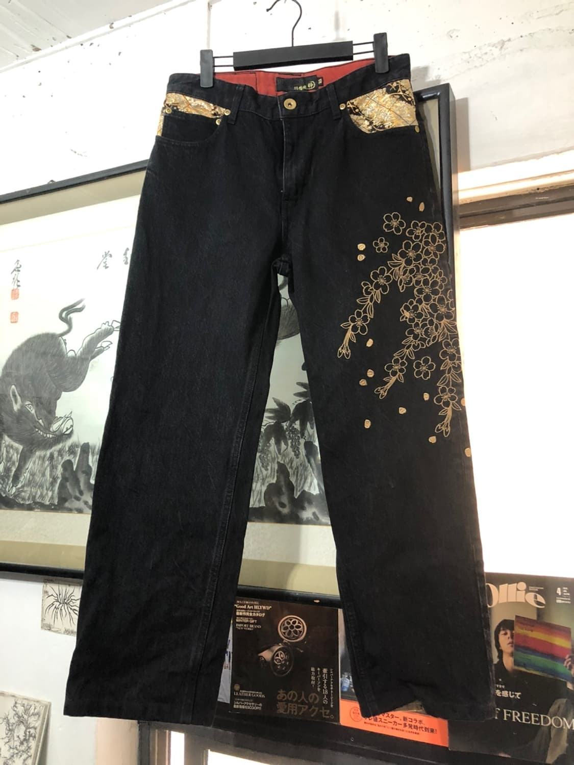KARAKURI TAMASHII 絡繰魂 " 粋 "BlackDenim 30 상품이미지2