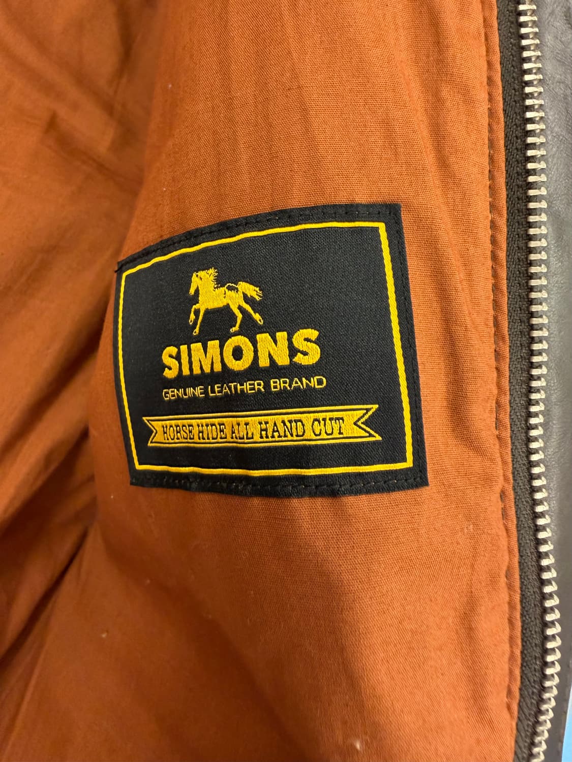 리얼시몬스 홀스하이드 A2 플아이트 자켓 상품이미지9