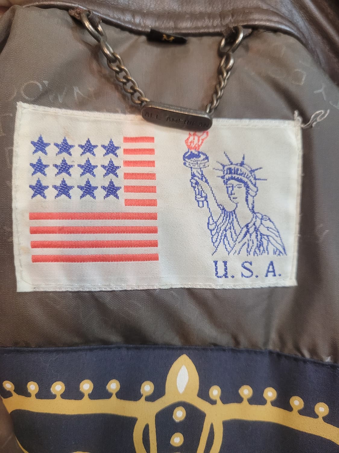 All American 천연가죽 구스다운 코트 100 상품이미지5