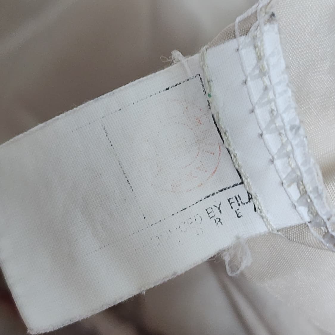 90s 휠라 웜업 바람막이 L 상품이미지4