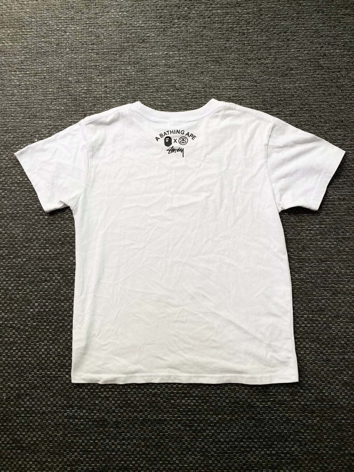 Bape&Stussy Logo Print Tee 상품이미지8