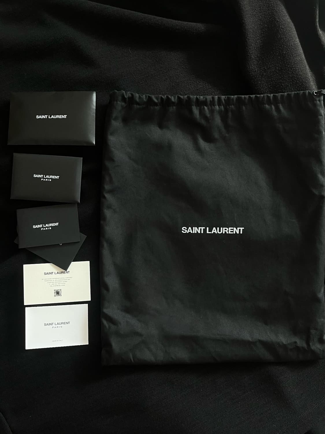 생로랑 블랙 숄더백 상품이미지6