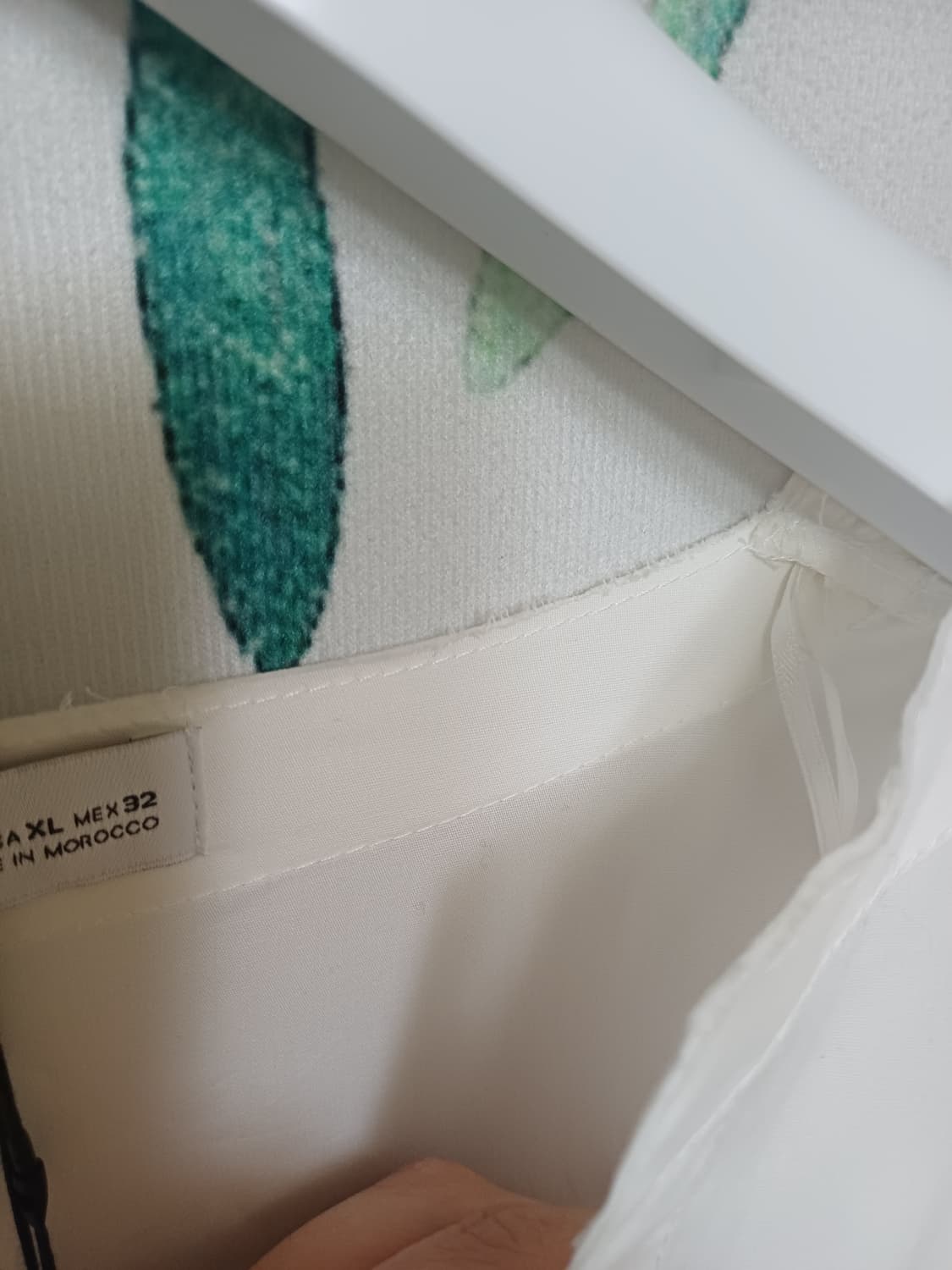 자라 화이트 셔츠 롱 원피스 xl 상품이미지10