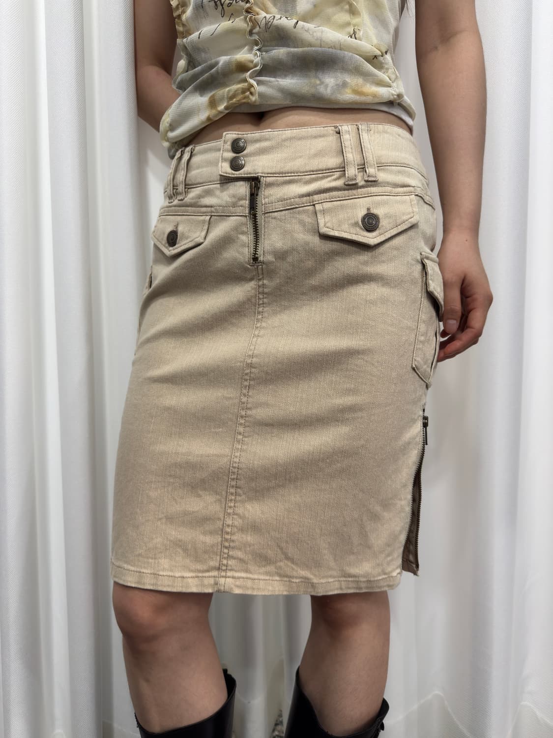 design midi skirt 상품이미지3