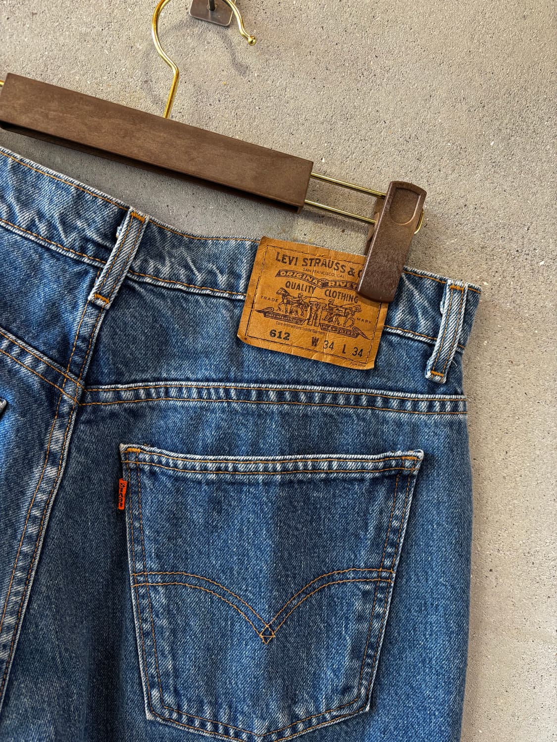 리바이스 612 오렌지탭 긴바지 상품이미지3