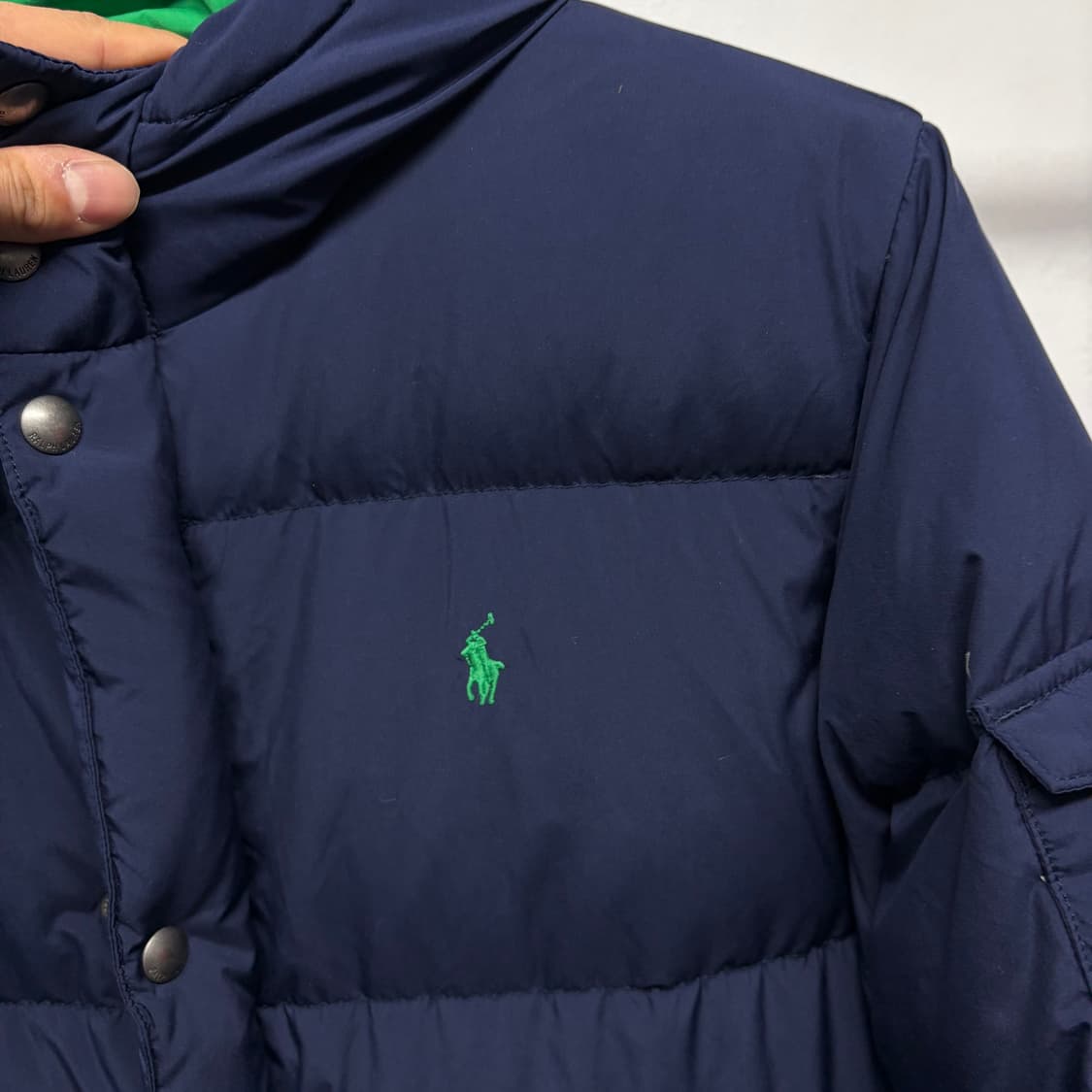 폴로 후디드 패딩 상품이미지3