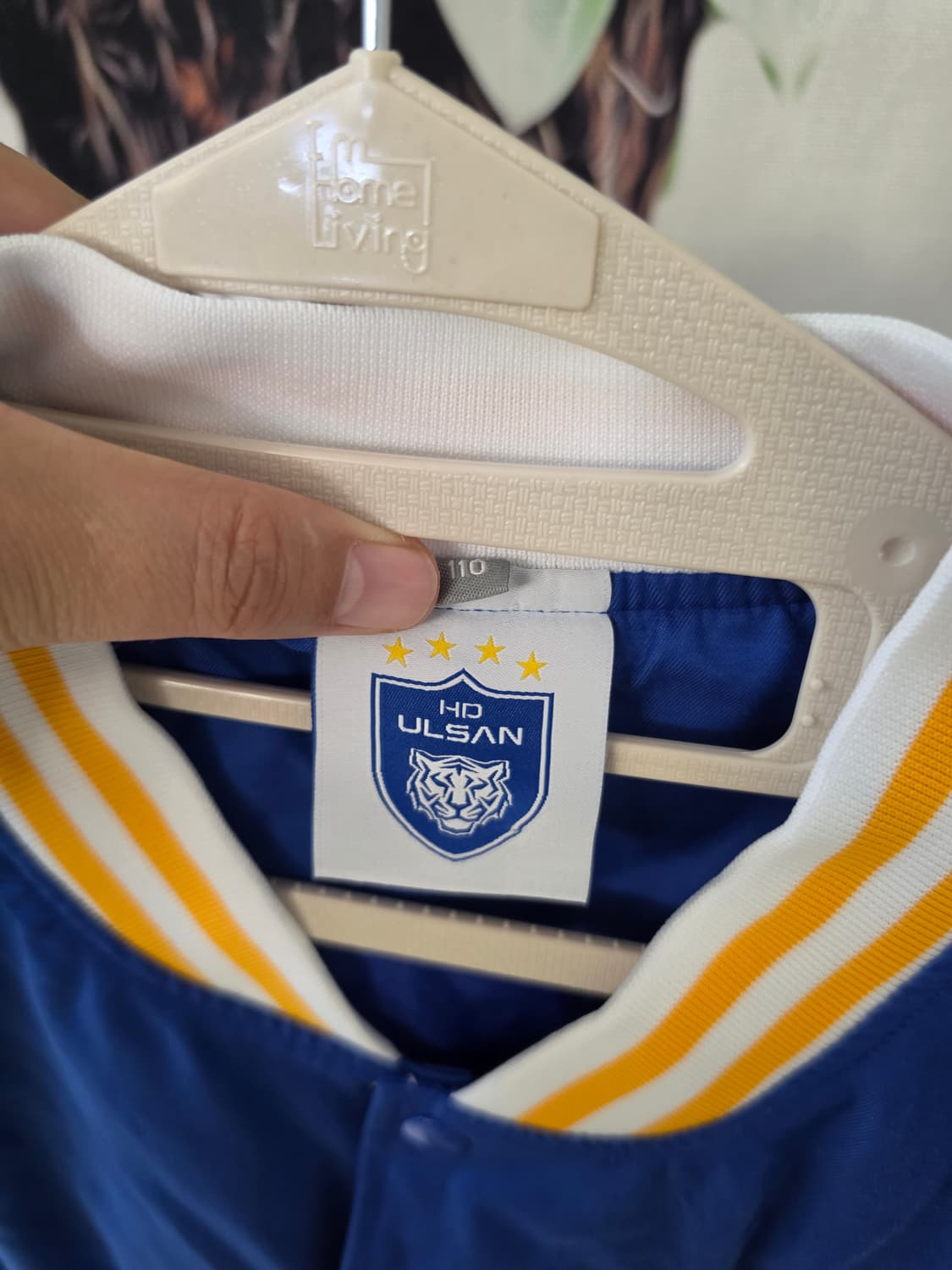 2XL)울산현대 HD 바시티 K리그 축구 자켓 상품이미지3