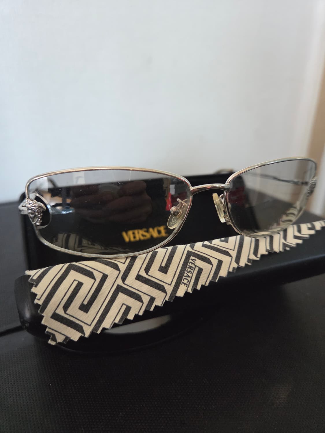 90's 혹은 그 이전 올드 빈티지 베르사체 안경테, 선글라스 상품이미지1
