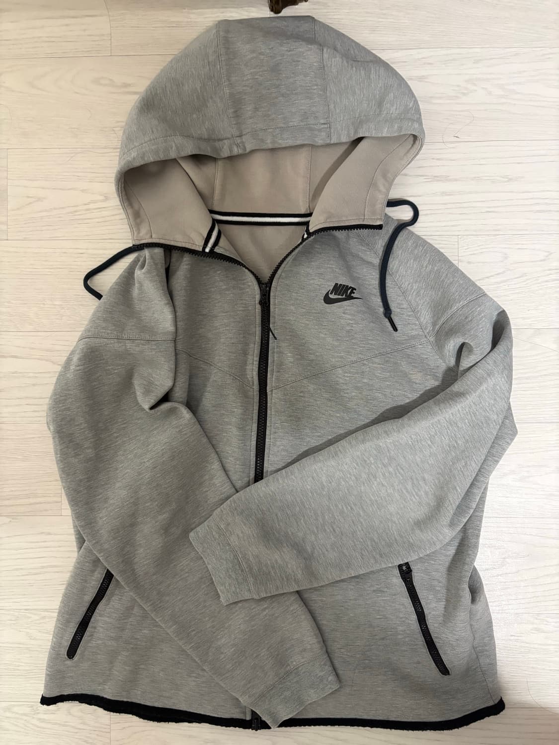 나아키 테크 플리스 xl 회색 테크팩 상품이미지1