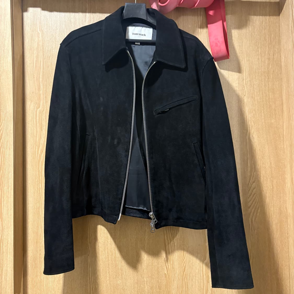 토니웩 스웨이드 자켓 블랙 L 상품이미지1