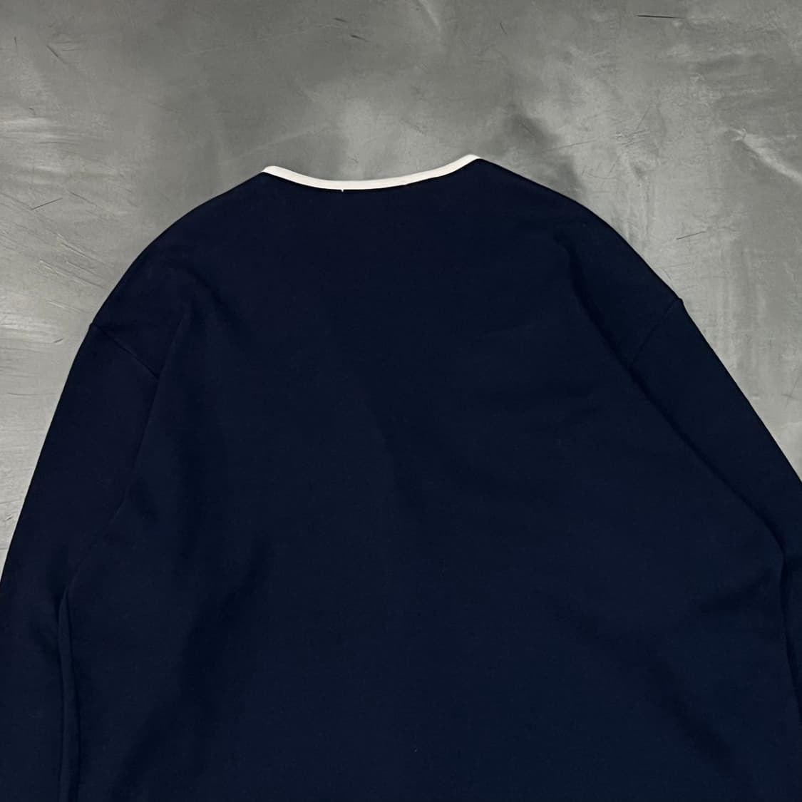  롱샴 배색 금장 가디건 y16267 상품이미지5