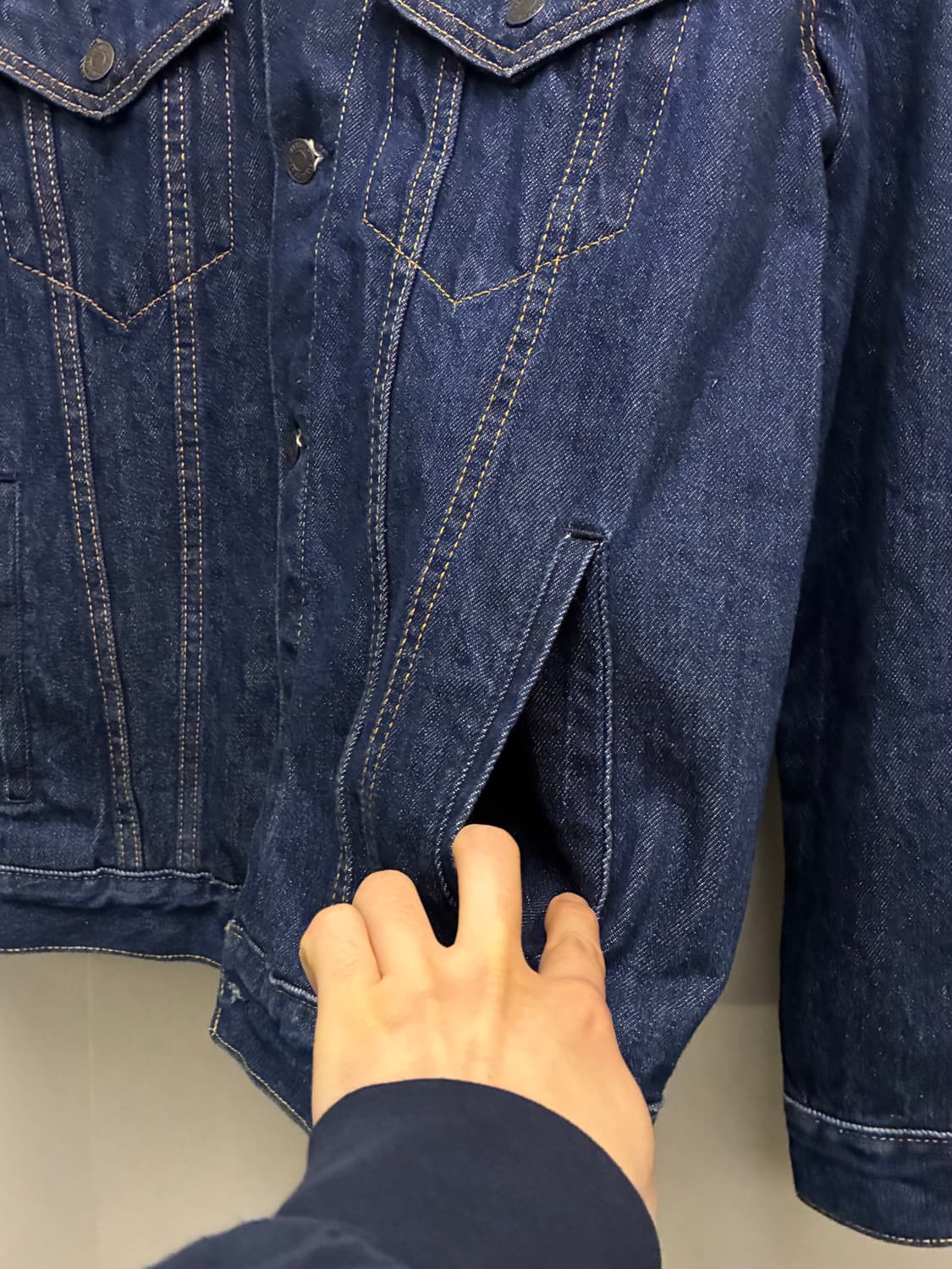 (M)리바이스 3세대 블랭크탭 진청 데님 트러커자켓 데님자켓 청자켓 상품이미지6