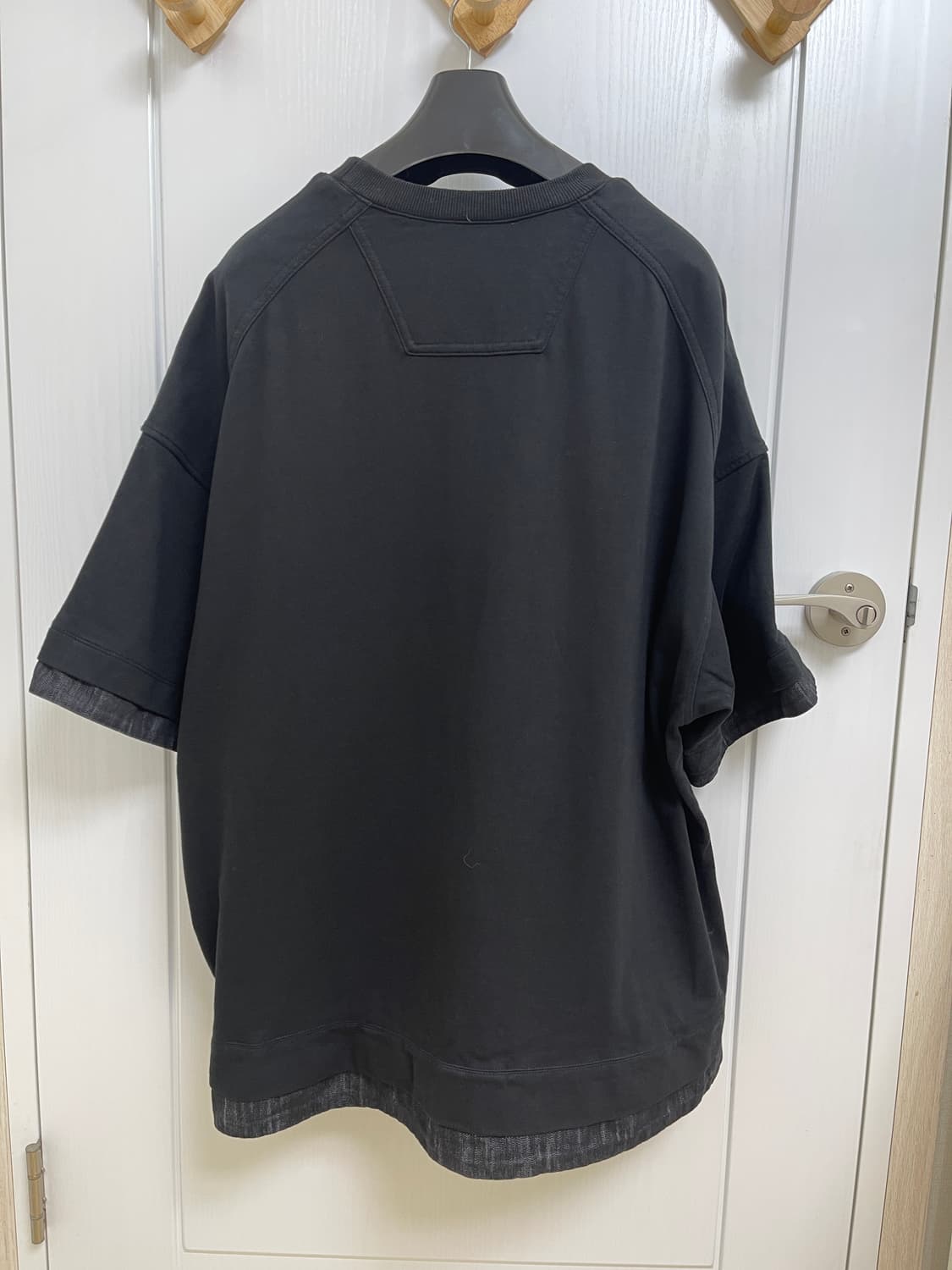 25ss준지 데님 배색 라이트 저지 오버핏 상품이미지2