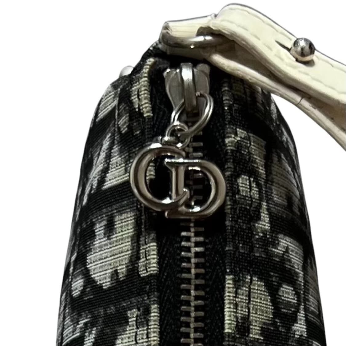 디올 미니 새들백 블랙 오블리크 PVC 상품이미지6
