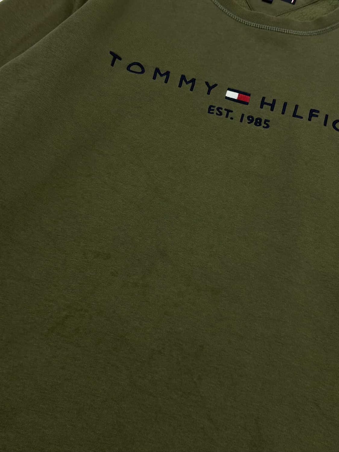 타미힐피거 빅로고 카키 맨투맨 상품이미지9