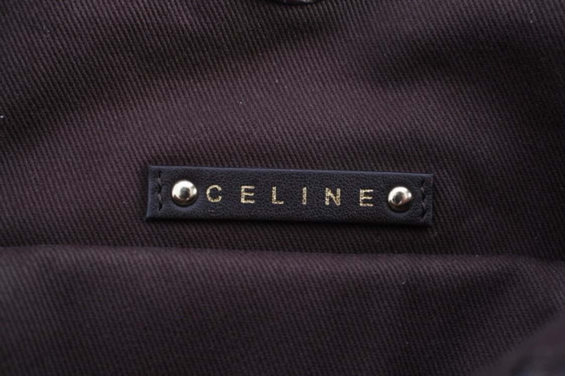 CELINE 다크브라운 패브릭 숄더백 상품이미지9