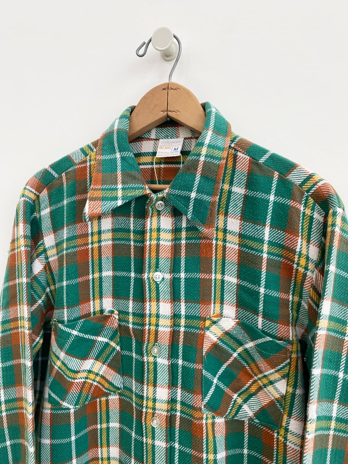 70‘s 빅맥 플란넬 워크 셔츠 상품이미지3