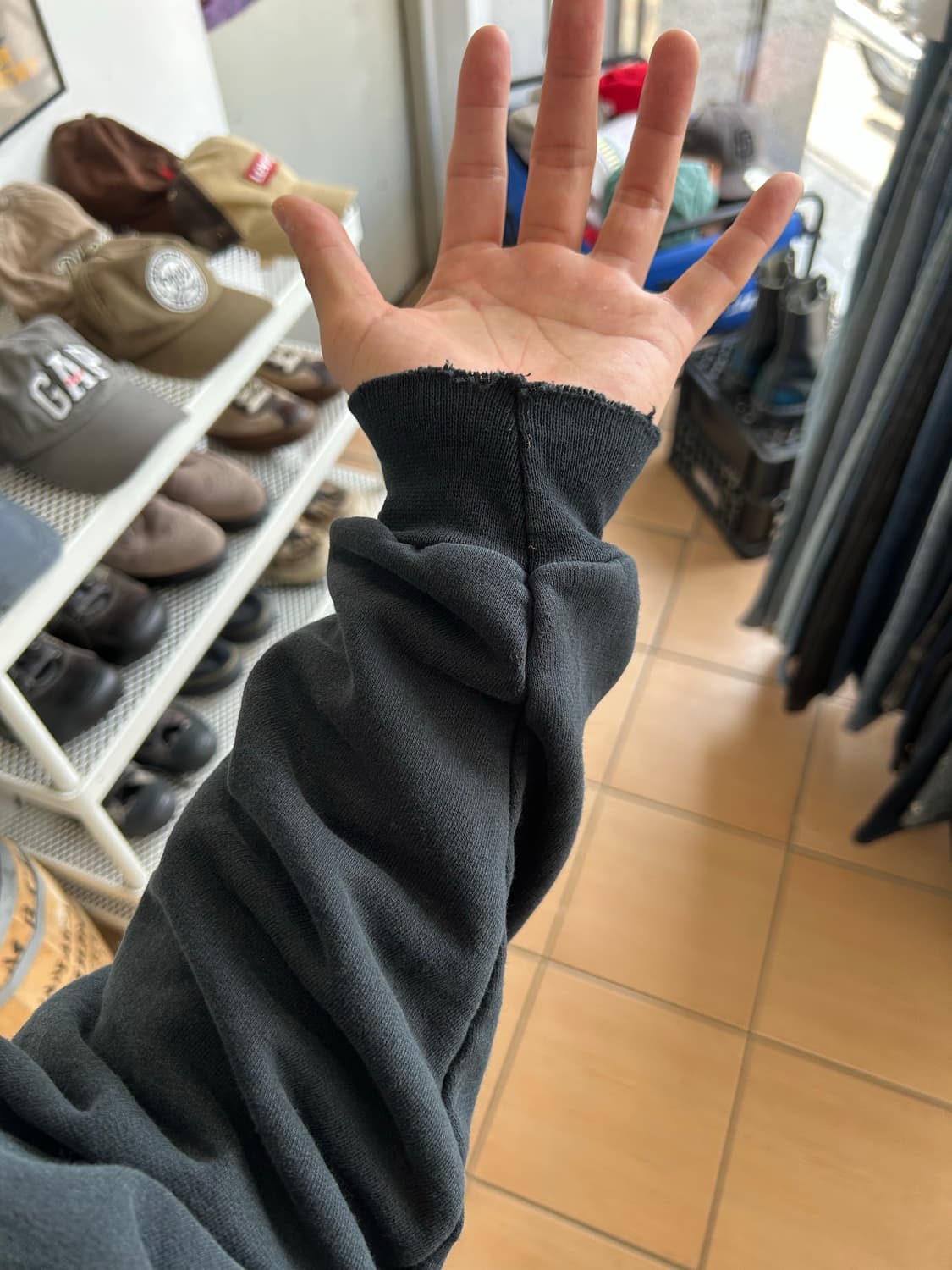 빈티지 할리데이비슨 실드로고 스웻셔츠 상품이미지9