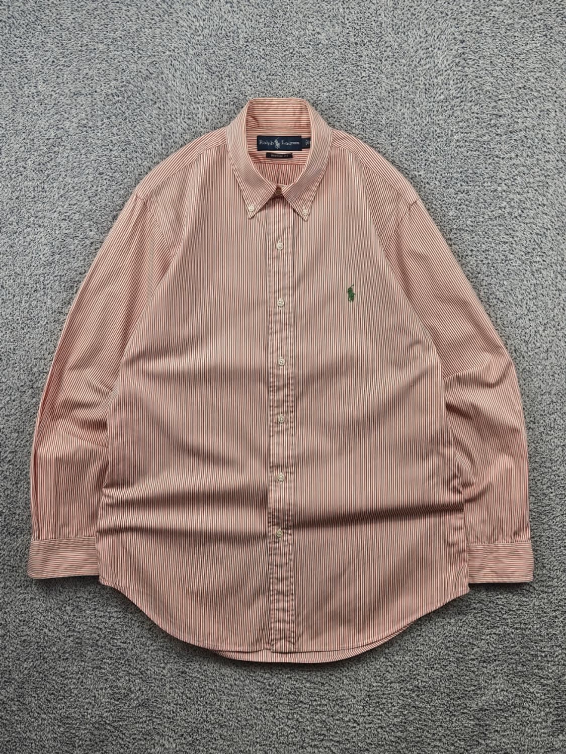 폴로랄프로렌 커스텀 핏 스트라이프 버튼다운 셔츠 ( M ) / 11652 상품이미지1