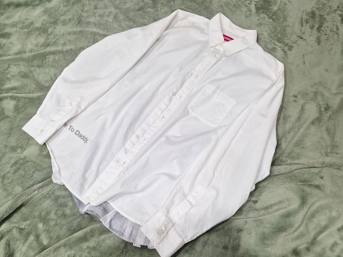 슈프림 에이펙스 트원 셔츠 화이트 상품이미지2