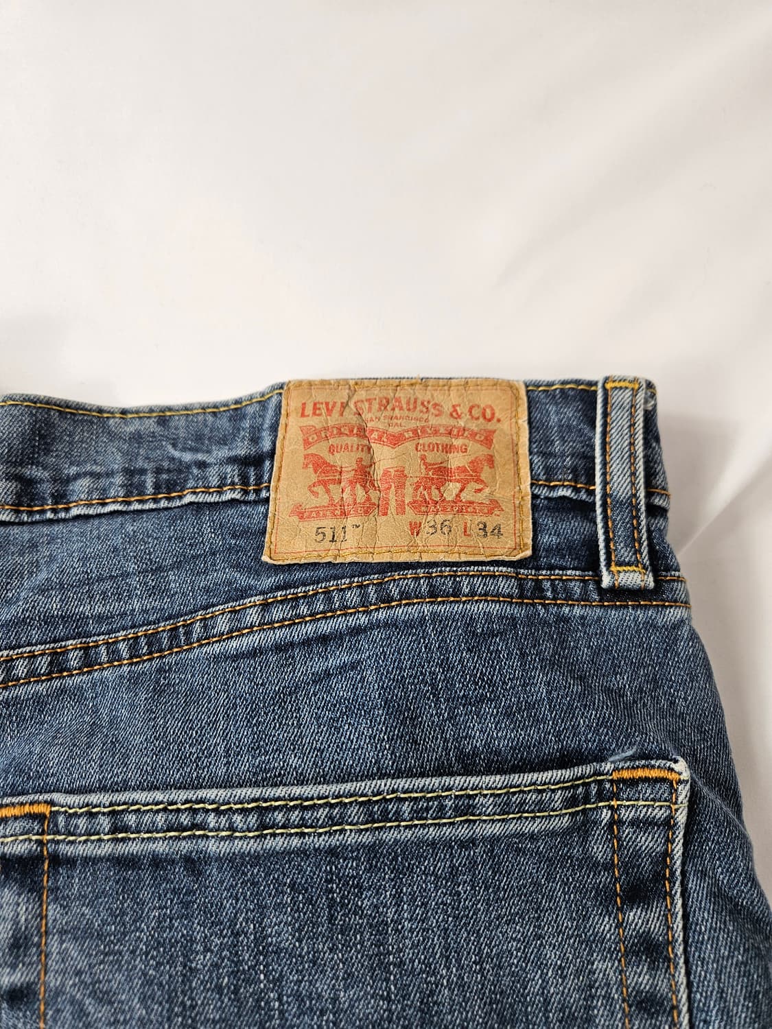 리바이스 511 데님팬츠 청바지 빈티지 36 상품이미지3