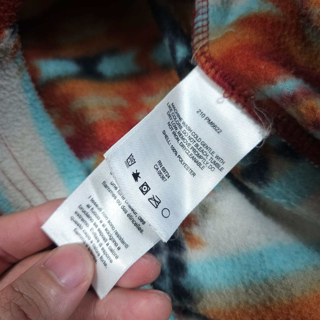 콜롬비아 나바호 패턴 후리스 상품이미지6