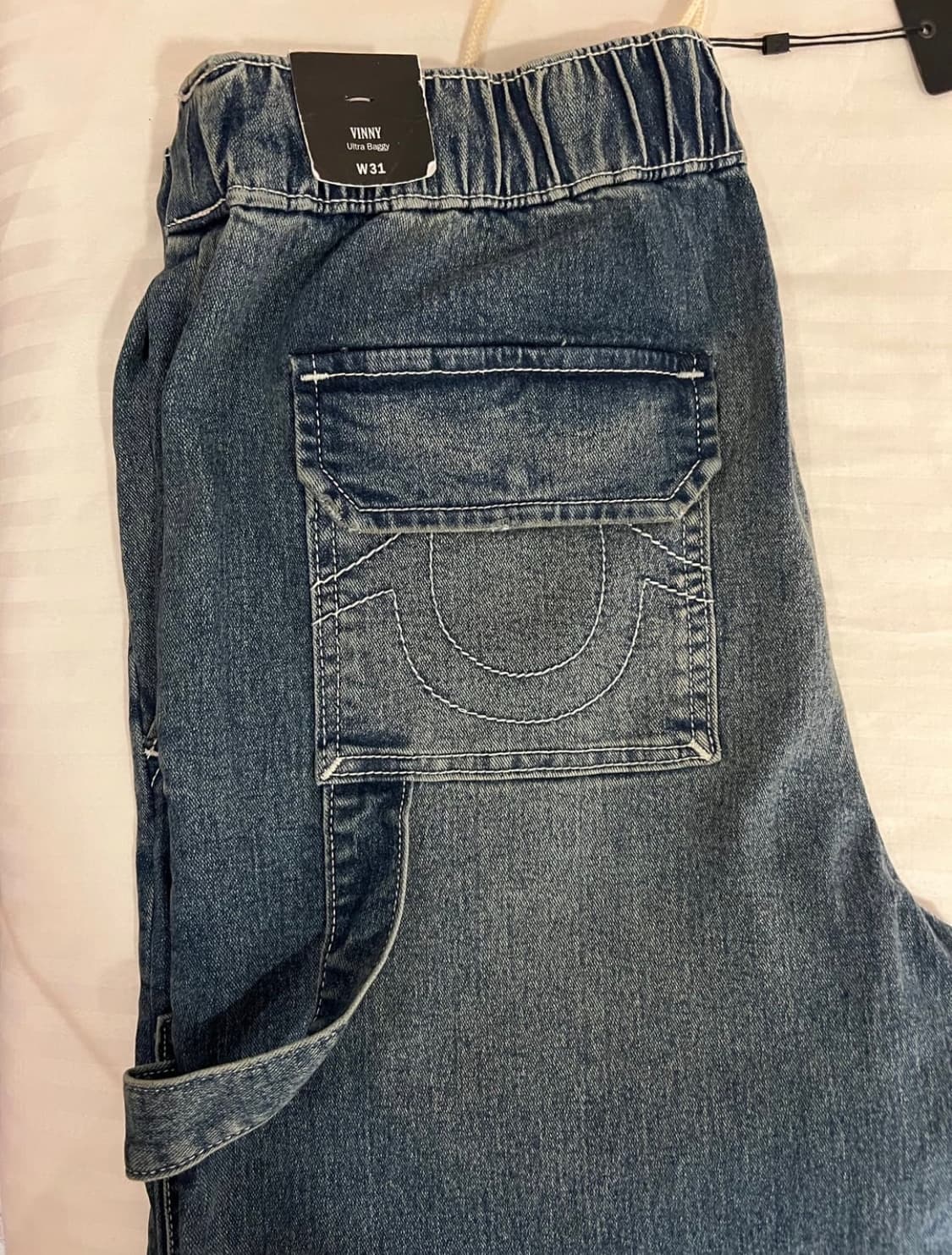 트루릴리전 더블니 카펜터 펜츠 상품이미지2