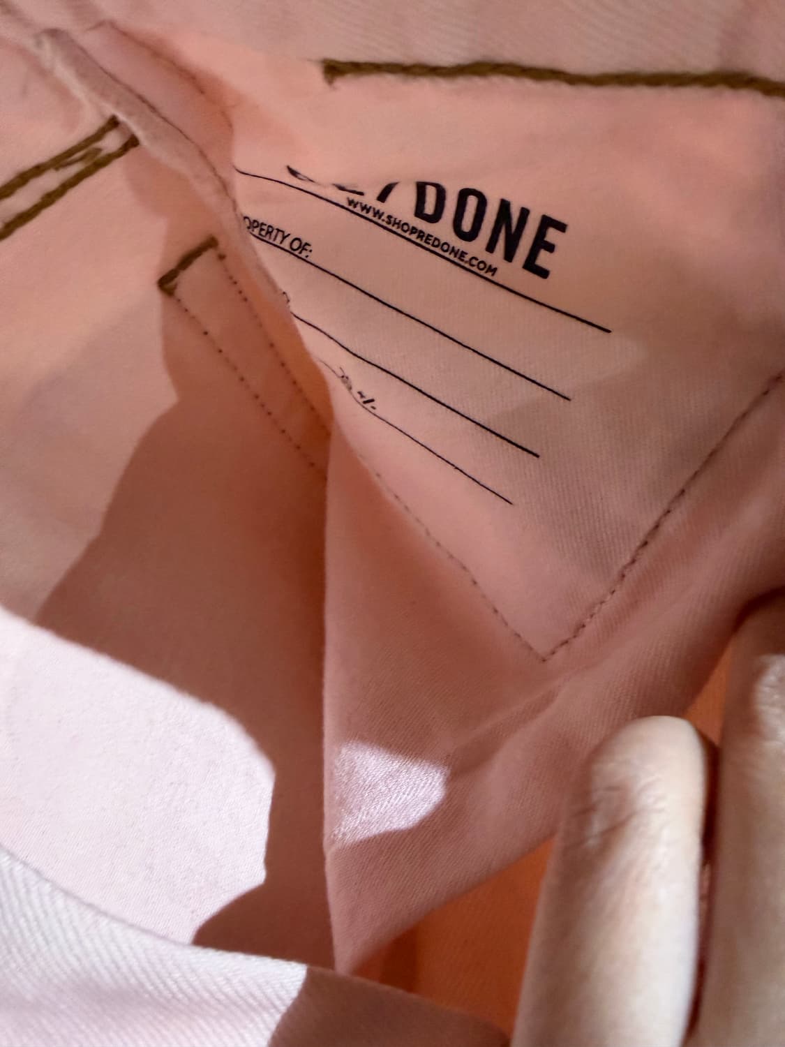 리던 핑크데님 팬츠 상품이미지4