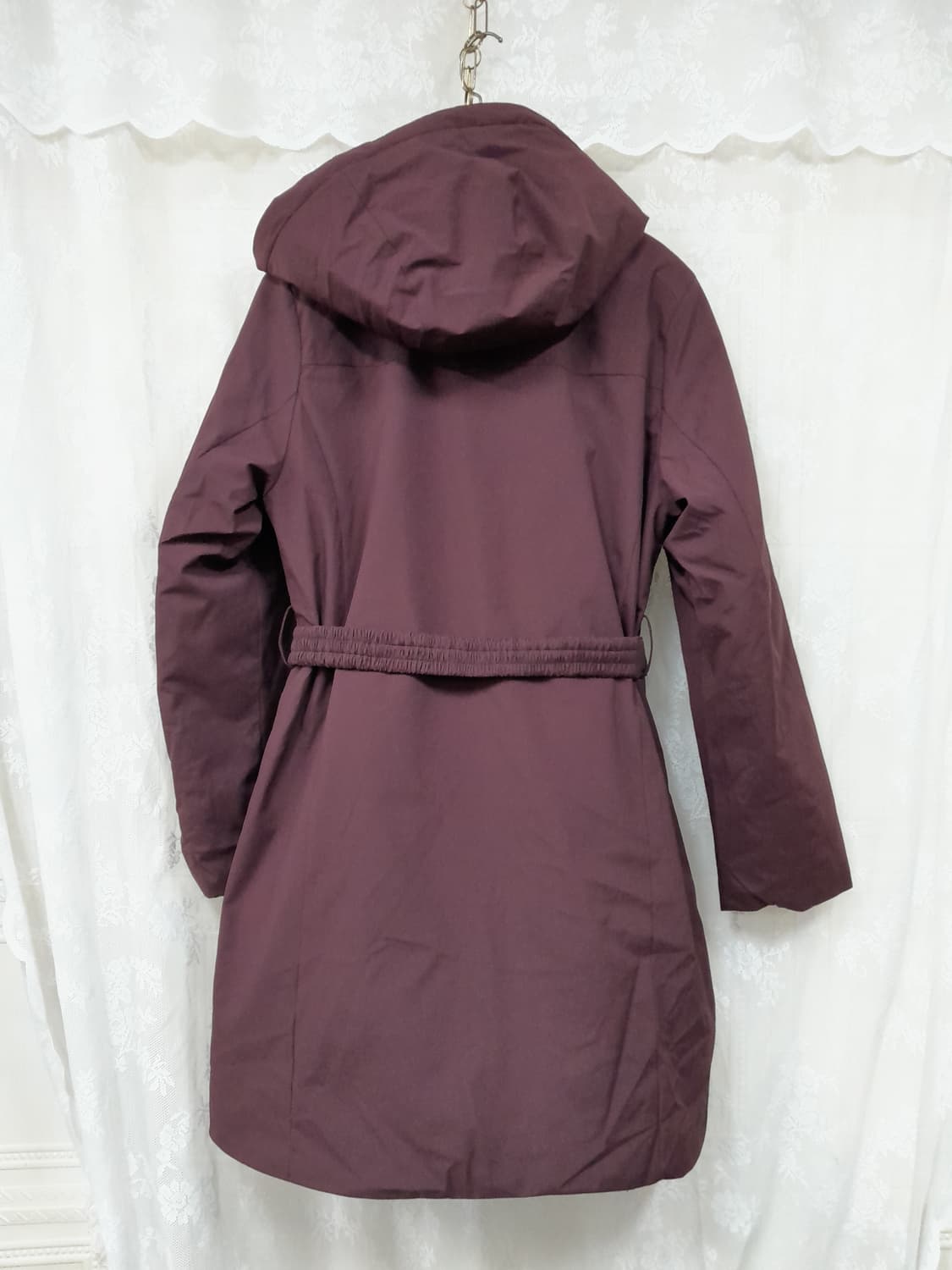 후드롱 패딩 코트 상품이미지9