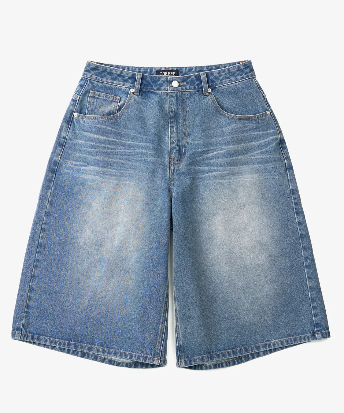 토피 워시드 버뷰다 데님 팬츠 상품이미지1