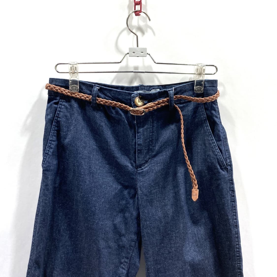 자라 여성데님팬츠 벨트포함 진청 29 상품이미지2