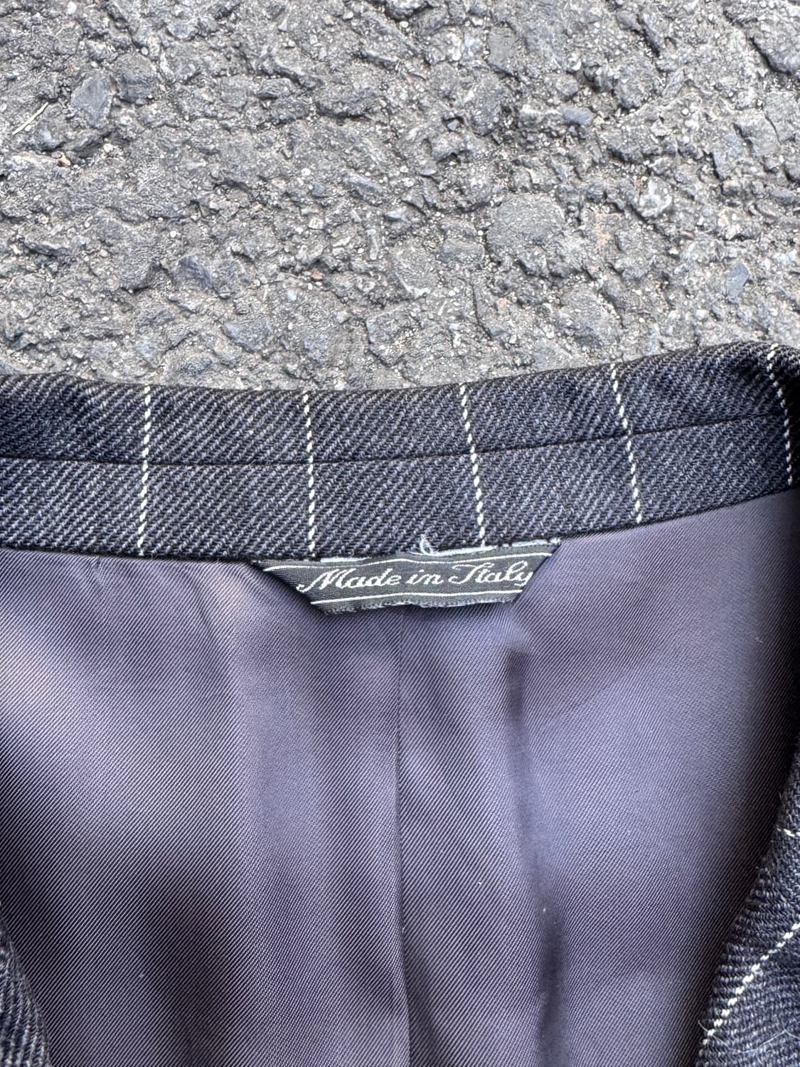 지아니 베르사체 스트라이프 울 블레이저  상품이미지5