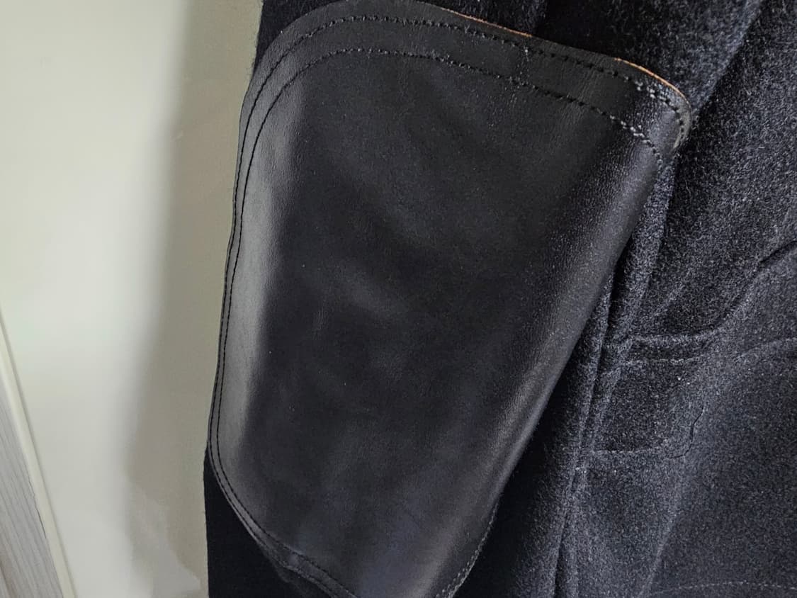 아웃스탠딩 30S WOOL SPORTS JACKET_BLACK L사이즈 상품이미지4