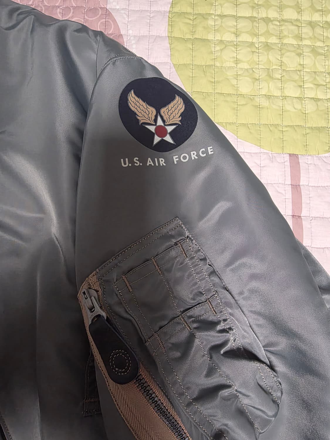 버즈릭슨 타입 MA-1 알버트터너 플라이트 자켓 xl 사이즈 판매 상품이미지2