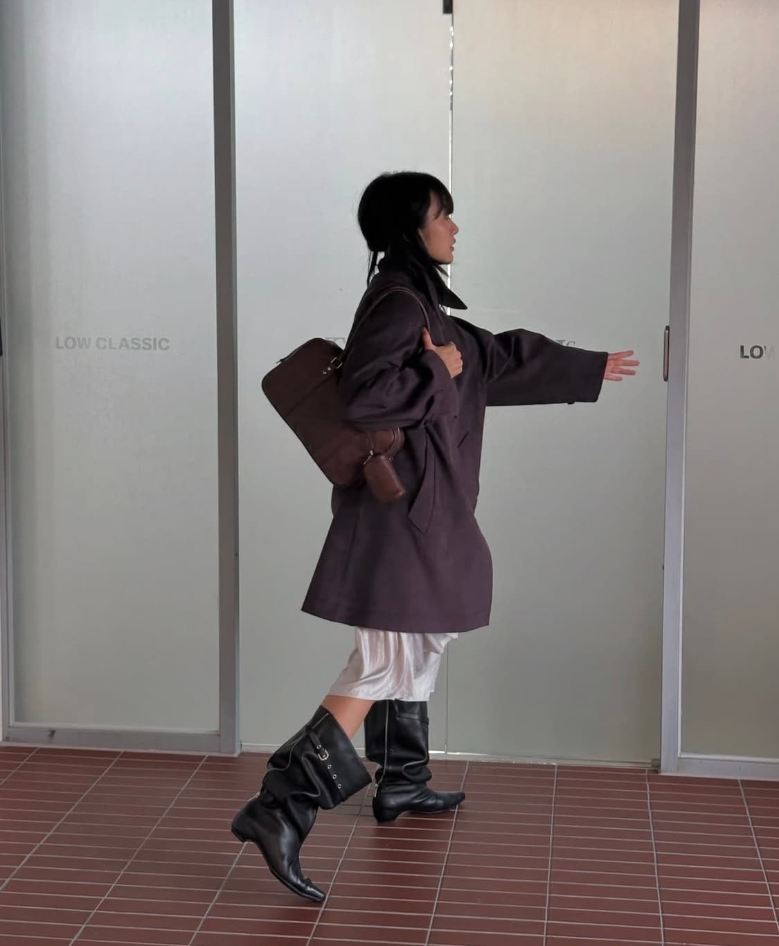 로우클래식 미들 부츠 상품이미지2