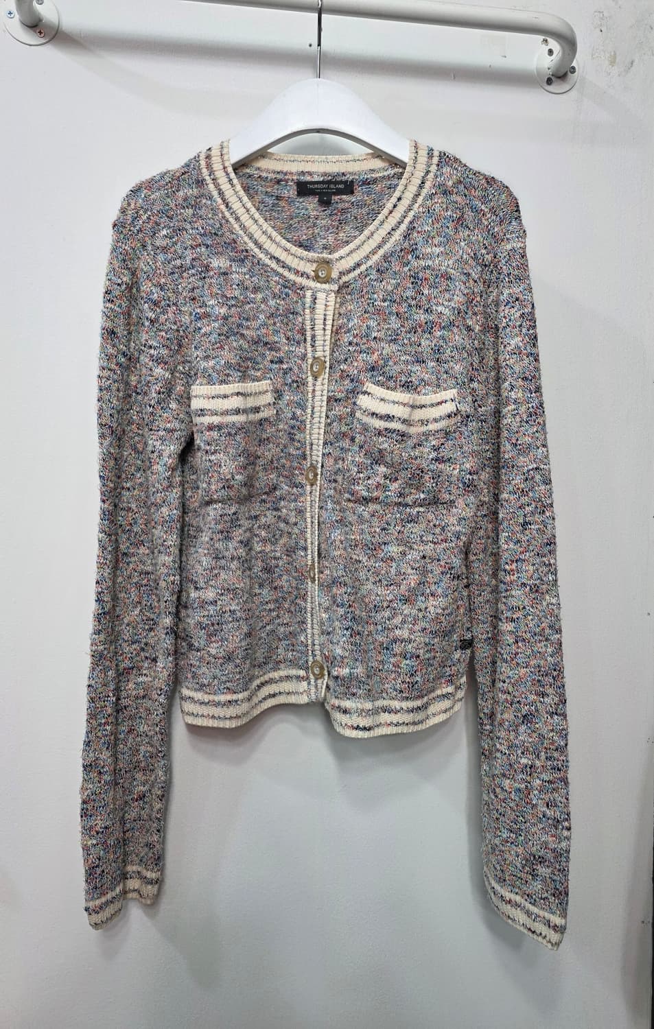 써스데이 아일랜드 여성 가디건 상품이미지1