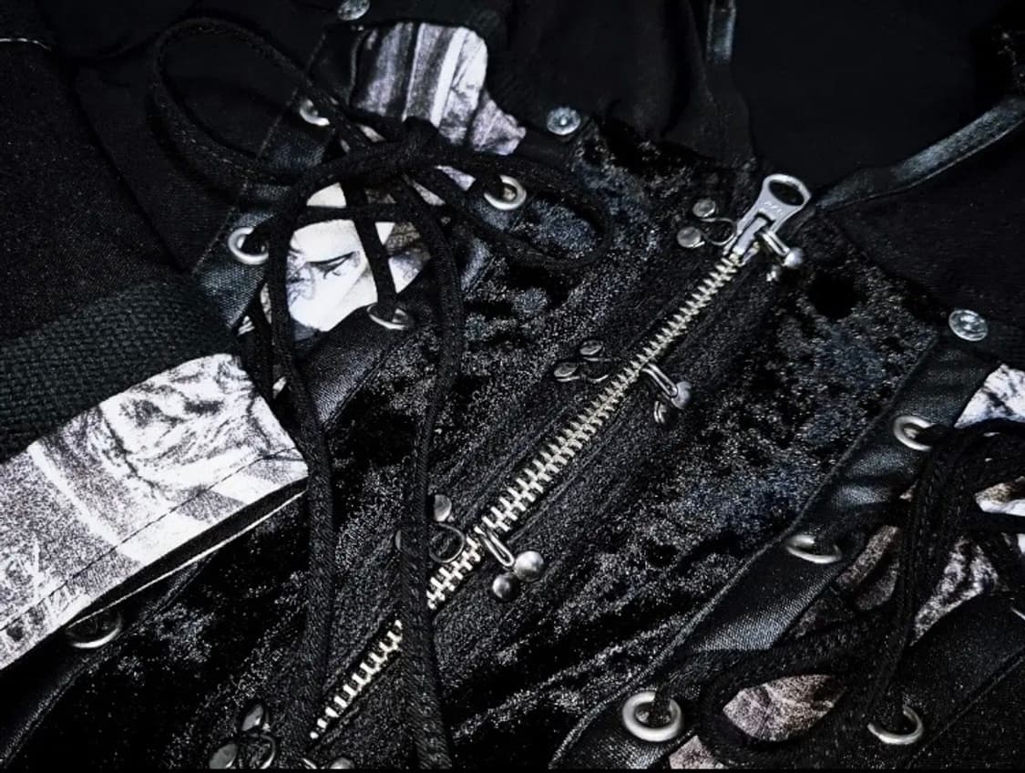 Ozz croce 오즈크로스 오즈온 오리엔탈 셔츠 롱슬리브 블랙 상품이미지2