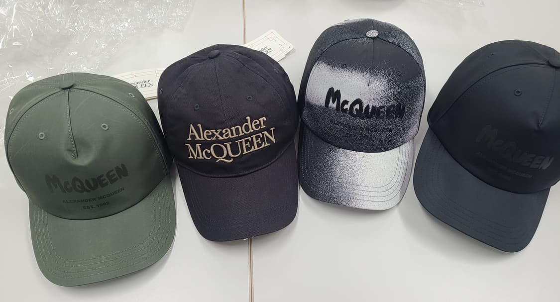 알렉산더맥퀸 모자4종 미사용 상품이미지1