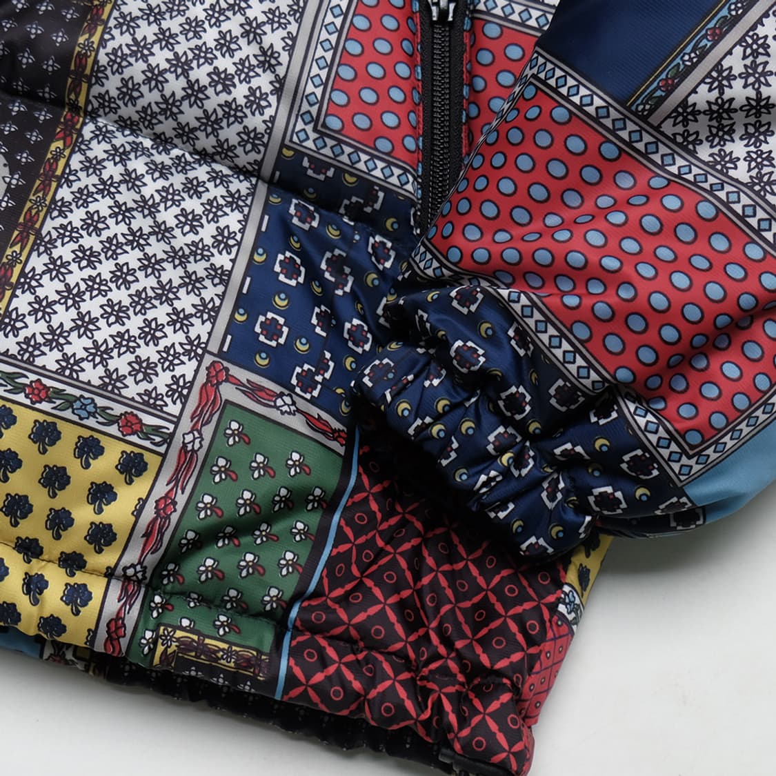 patchwork print puffer 상품이미지4