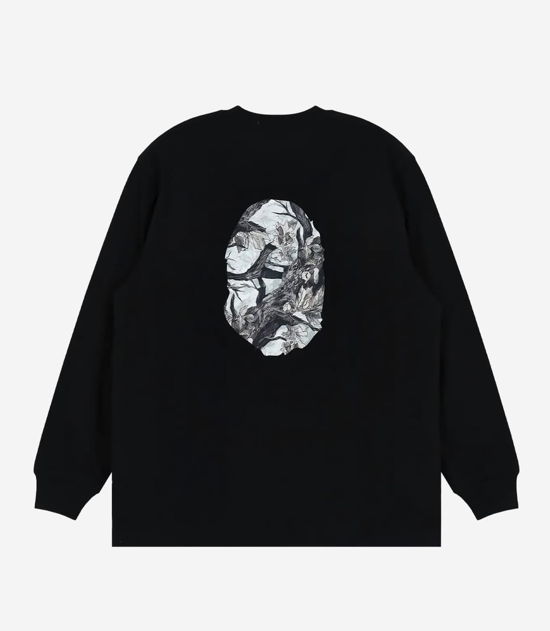 베이프 / 트리 카모 에이프 롱슬리브 블랙 / 2xl 상품이미지2