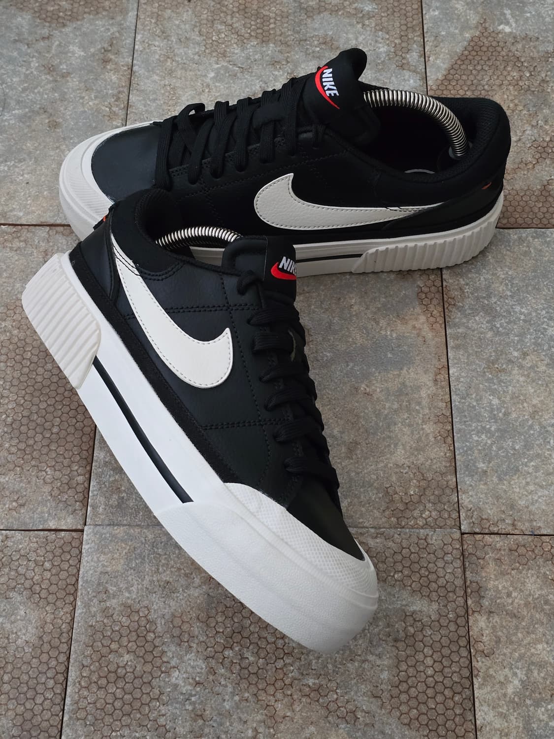 (240)나이키 코트 레거시 리프트 블랙  상품이미지7