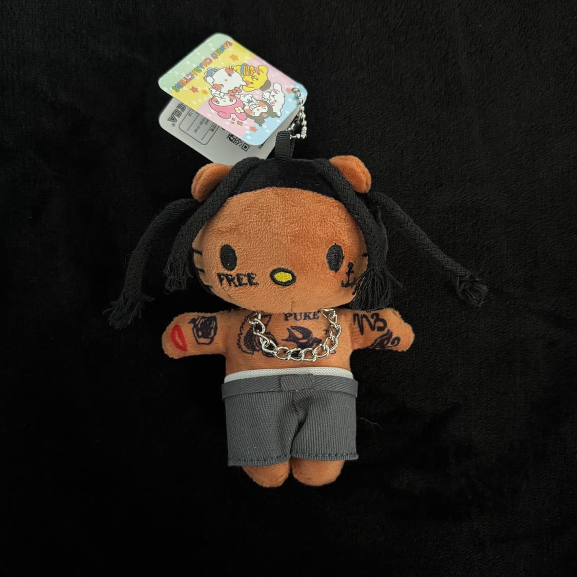 트래비스스캇 헬로키티 힙합 키티 키링 상품이미지1