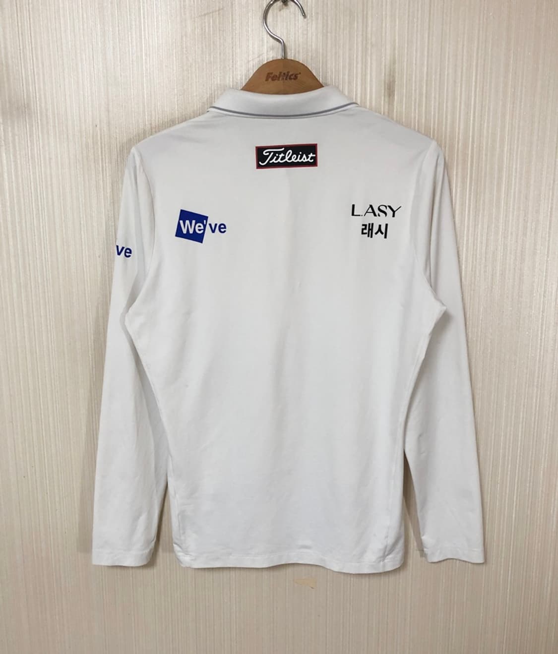 타이틀리스트 두산건설 We've골프단 선수지급실착 골프셔츠 L(95) 상품이미지8