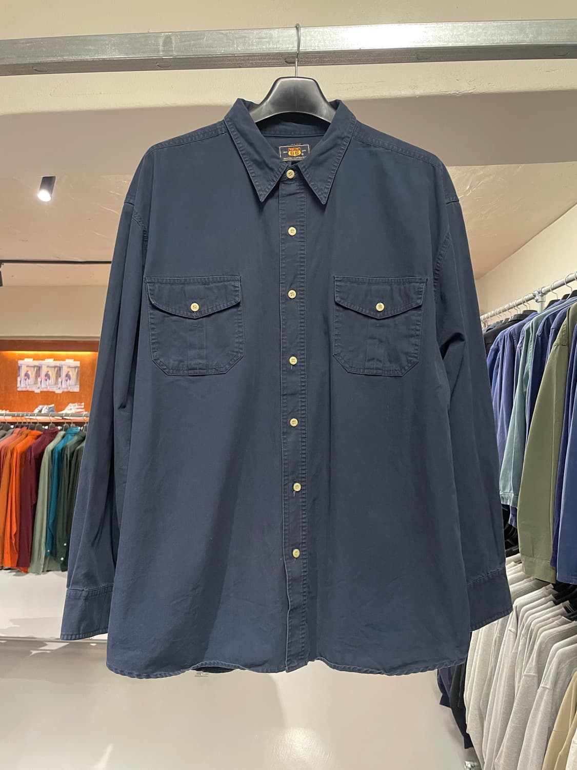 Vintage two pocket work shirt 상품이미지3