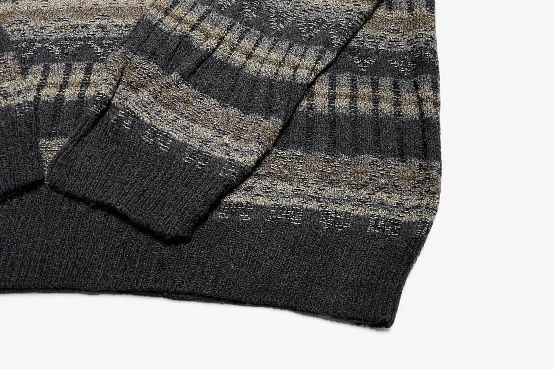 USA 90s 미국 빈티지 Y2K 모리걸 그런지룩 멀티 패턴 니트 스웨터 상품이미지5