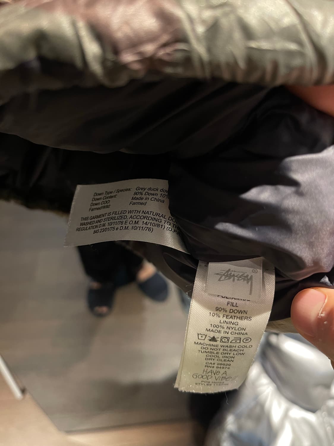 스투시 링클나일론 푸퍼패딩 상품이미지6