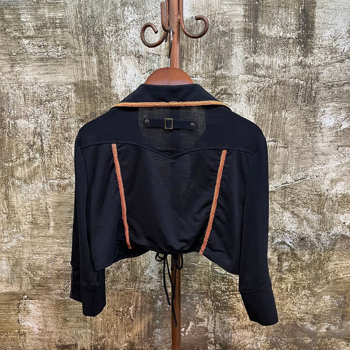 Ozz On 오즈온 레이어드 크롭 자켓 상품이미지5