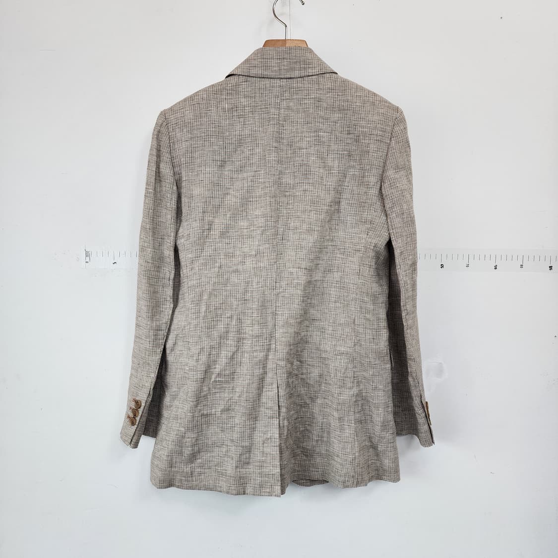 쉬즈미스 체크 패턴 여성 자켓 상품이미지4